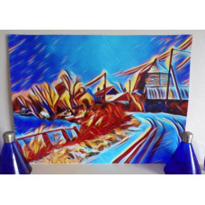 Well Creek Nordelph Norfolk Bright Art Print A4 Size Matt Finish 