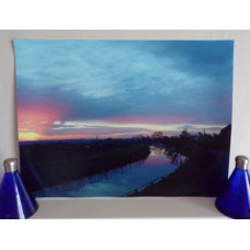 Great Sunrise Nordelph Well Creek Norfolk Photograph Print A4 Size 