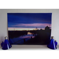Purple Sunrise Nordelph Well Creek Norfolk Photograph Print A4 Size 