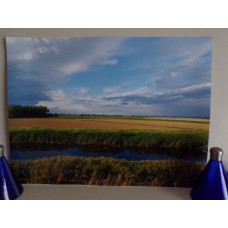 Norfolk Fields The Fens Photograph Print A4 Size 