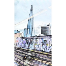 The Shard Art Print A4 Size Matt Finish 
