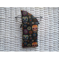Day of Dead Skulls Glasses Case 
