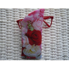 Roses Cotton Glasses Case 