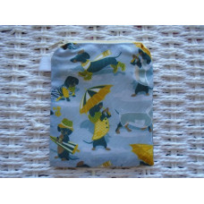 Rainy Day Sausage Dogs Purse or Card Holder 