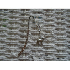 Silver Plated Elephant Bookmark 
