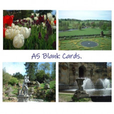 Chartwell House Photograph Greeting Cards Pack 4 Blank Inside 