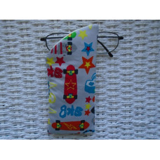 Skateboard Glasses Case 