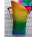 Rainbow Satin Glasses Case 