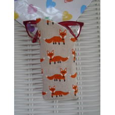 Fox Hessian Glasses Case 