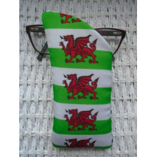 Welsh Flag Glasses Case 