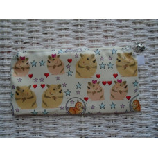 Fun Hamster Pencil Case Or Small Make Up Bag 