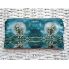 Wolf Wolves Pencil Case Or Small Make Up Bag 