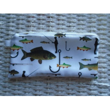 Fishing Pencil Case Or Small Make Up Bag 