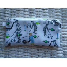 Golf Pencil Case Or Small Make Up Bag 