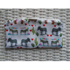 Donkeys Pencil Case Or Small Make Up Bag 