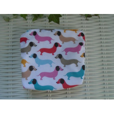 Sausage Dog Make Up Bag Or Large Pencil Case 