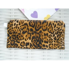 Leopard Pencil Case Or Small Make Up Bag 